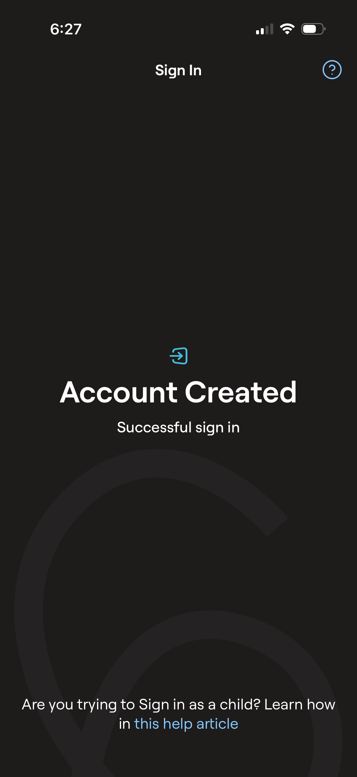 goodnotes signup screenshot